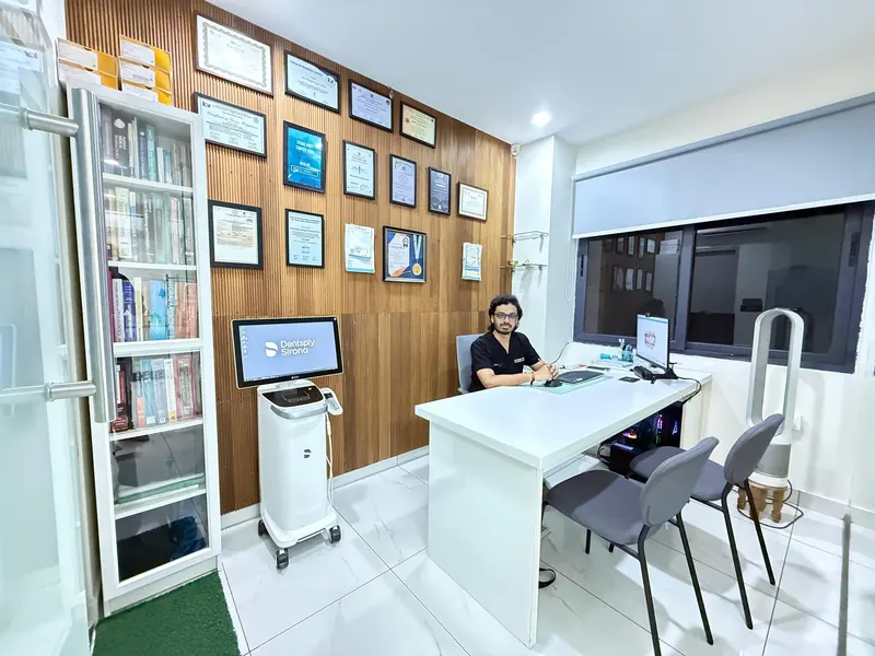 Dr. P. Sanjeev Varma, MDS, FICOI, orthodontist and implantologist in Visakhapatnam, at Bay Dental Clinic